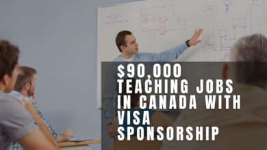 $90,000 Teaching Jobs In Canada With Visa Sponsorship