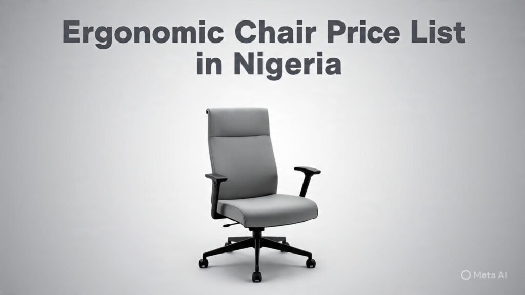 Best Ergonomic Chair Price List in Nigeria