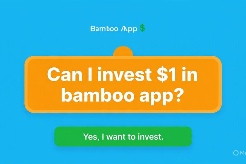 Can I Invest $1 in Bamboo app? Your Guide to Starting Small In Stock Market