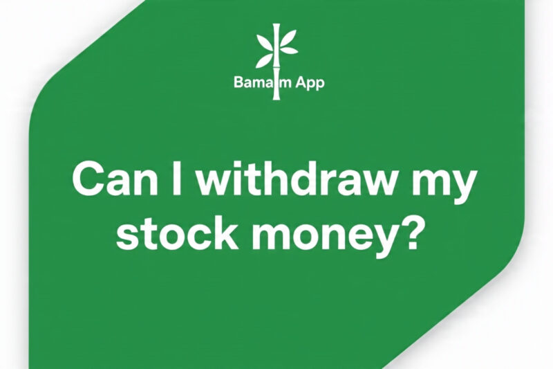 Can I withdraw my stock money? A complete Guide
