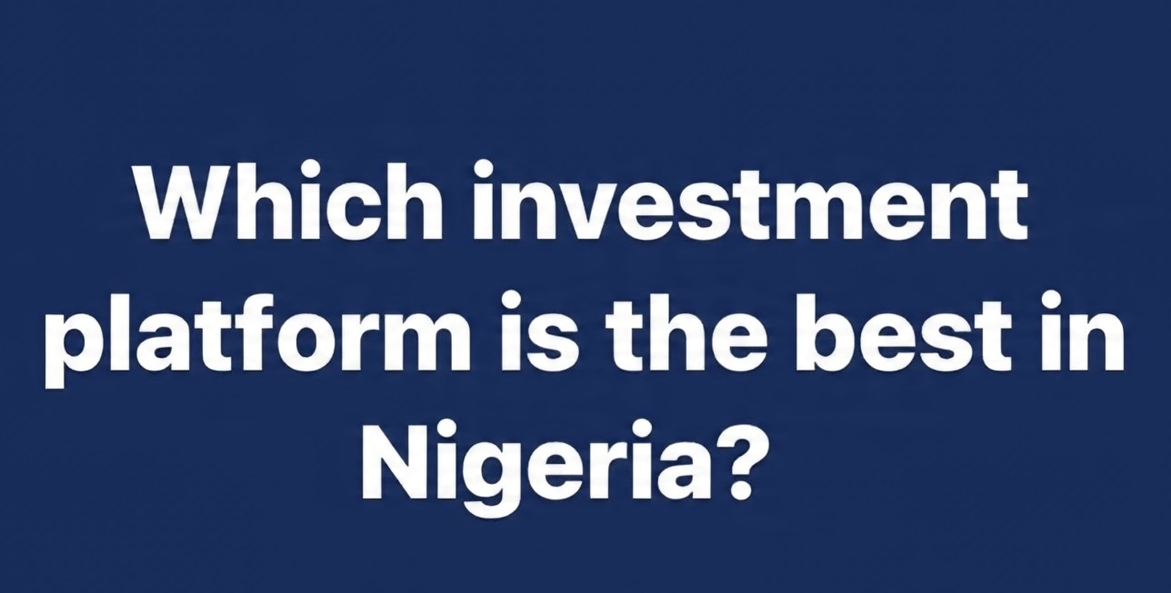 Which investment platform is the best in Nigeria?