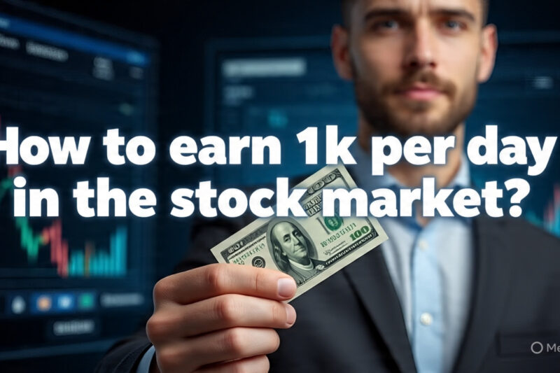 How to Earn 1k Per Day in The Stock Market?